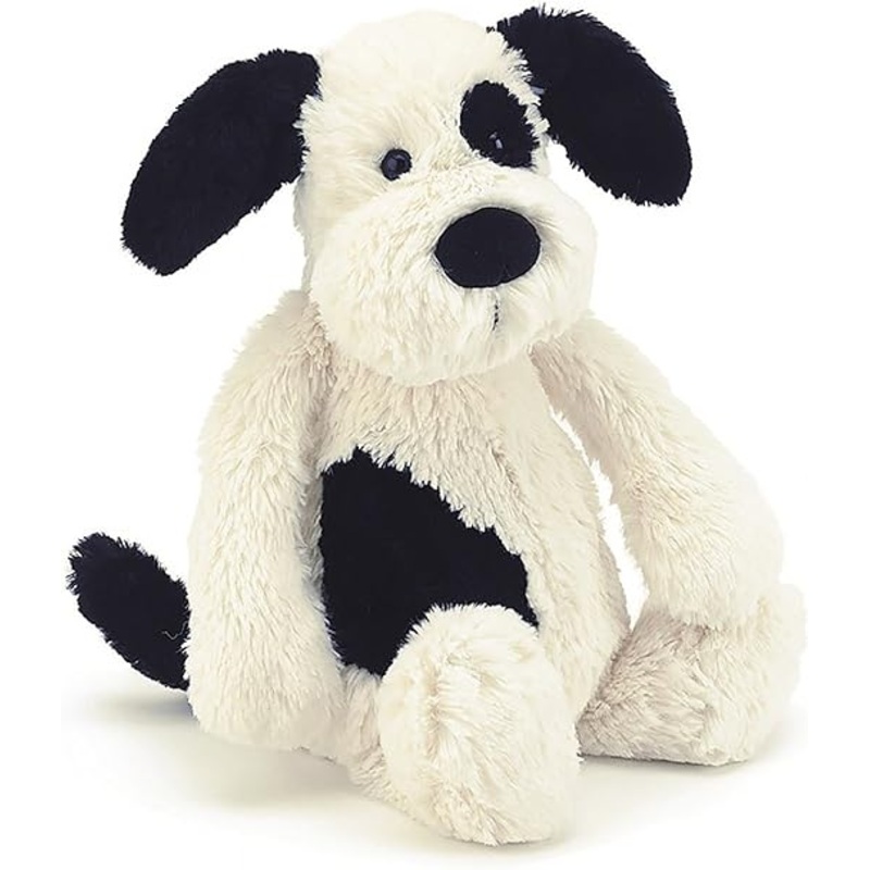 Jellycat Bashful Black & Cream Puppy Big (Huge) 51cm