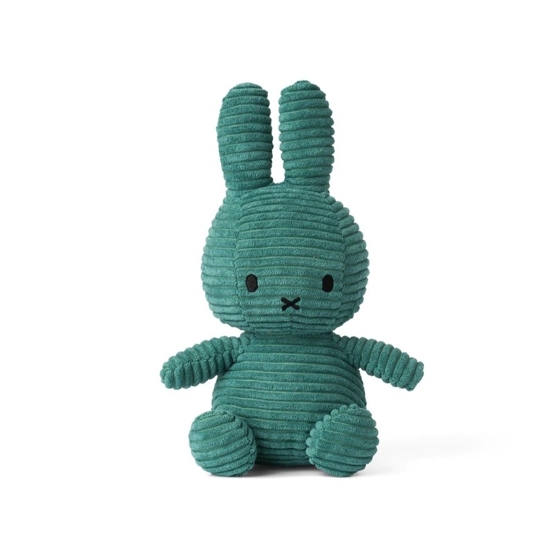 Miffy & Friends Miffy (ECO) Corduroy Green 23cm