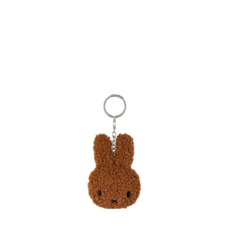Miffy & Friends Miffy Flat Keychain Tiny Teddy Cinnamon 10cm