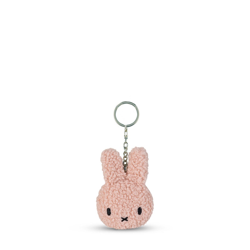 Miffy & Friends Miffy Flat Keychain Tiny Teddy Pink 10cm