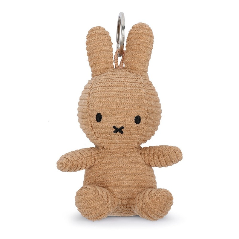 Miffy & Friends Miffy Keychain (ECO) Corduroy Beige 10cm