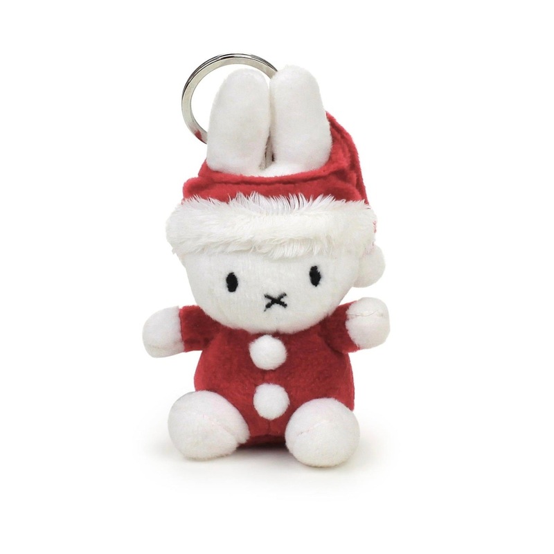 Miffy & Friends Miffy Keychain Santa 10cm