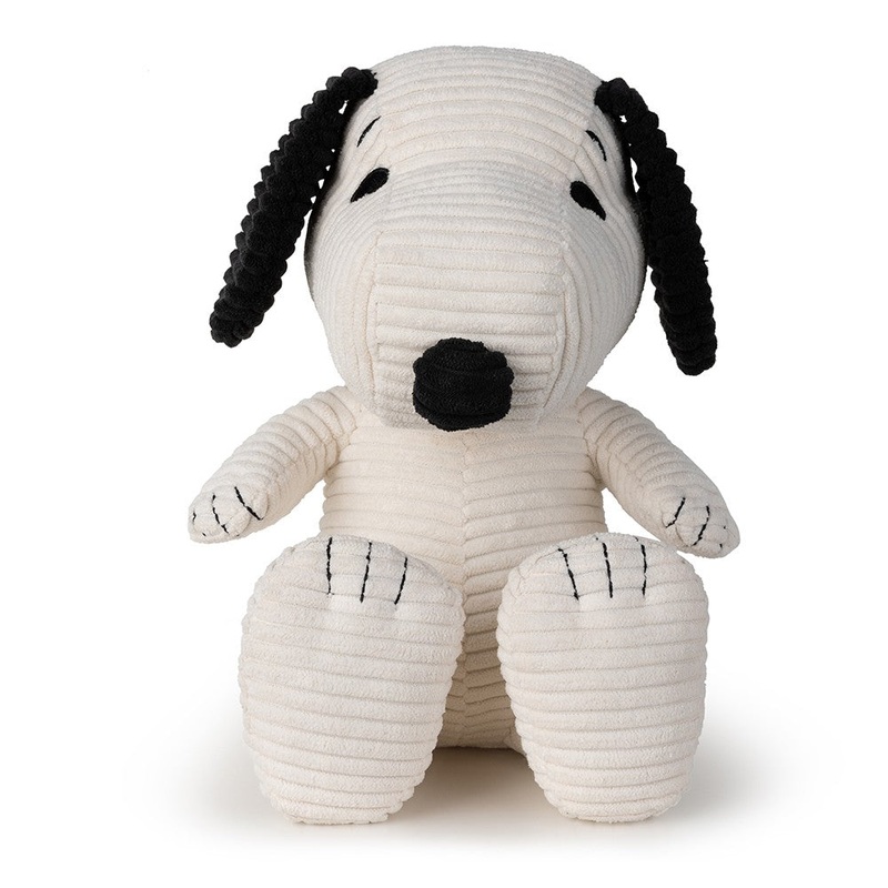 Peanuts Snoopy (ECO) Corduroy Cream in Giftbox 27cm