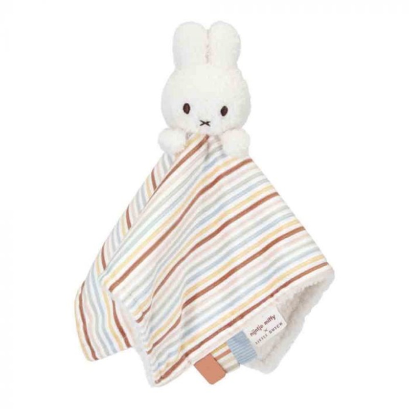 Miffy & Friends Miffy Vintage Stripes Cuddle Blanket 30cm