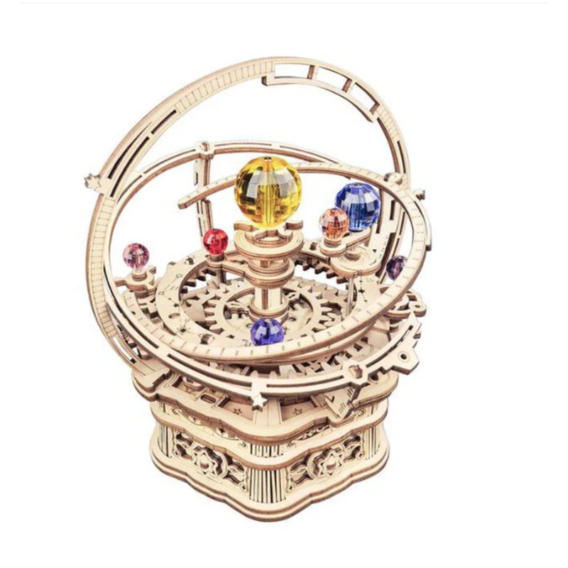 Robotime ROKR 3D Wooden Puzzle  Music Box Starry Night