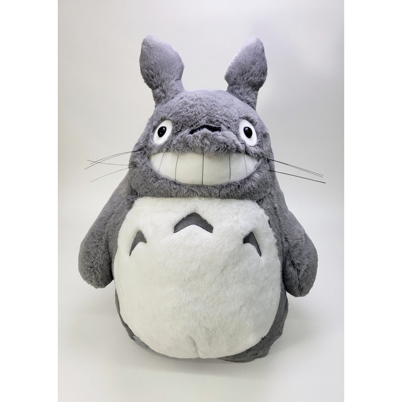 Studio Ghibli Funwari Plush: My Neighbor Totoro - Totoro Grey Smiling (L)