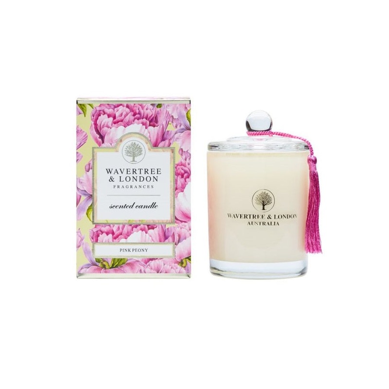 Wavertree & London Candle Pink Peony 60 hours 330g