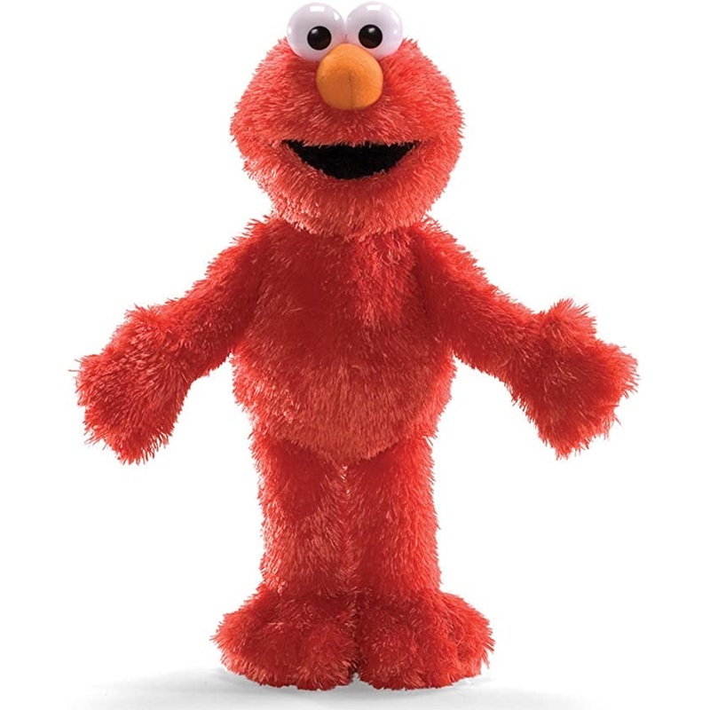 Sesame Street St - Elmo Soft Toy 30cm Stuffed Plush Toy, Multi-Colored, 33 x 15 x 15cm