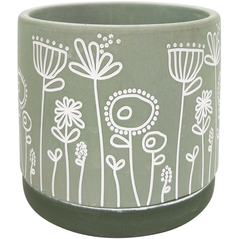 Urban products Bree Planter Green Small 11cm [4]