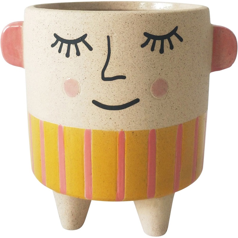 Urban products Talita Planter Yellow 13cm