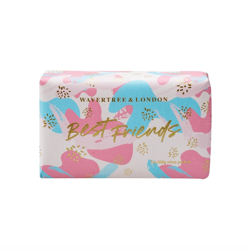 Wavertree & London Soap Best Friends - Pink Peony Fragrance Soap Bar 200g