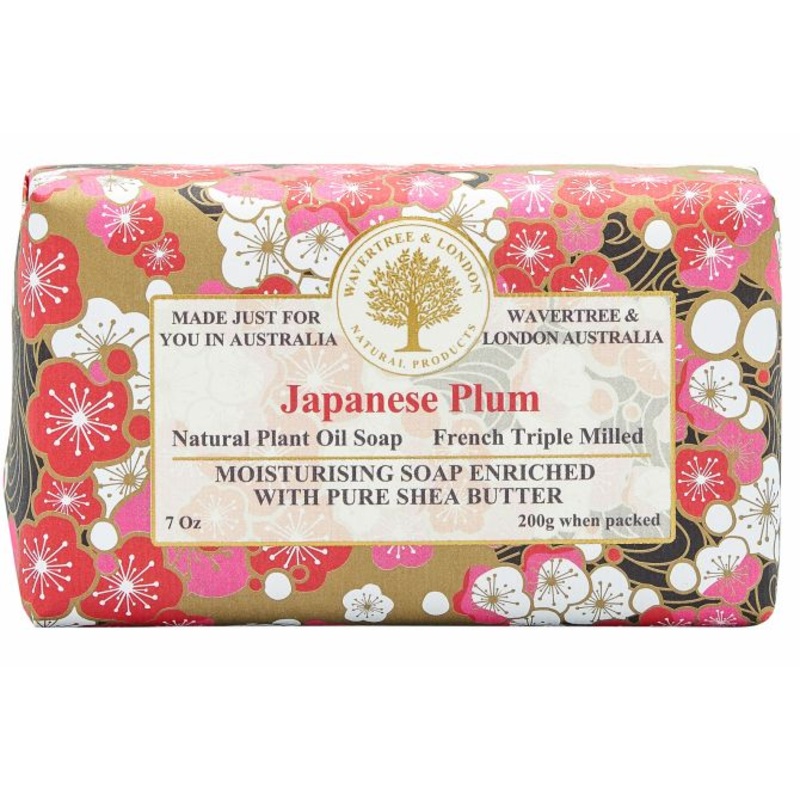 Wavertree & London Soap Japanese Plum 200g