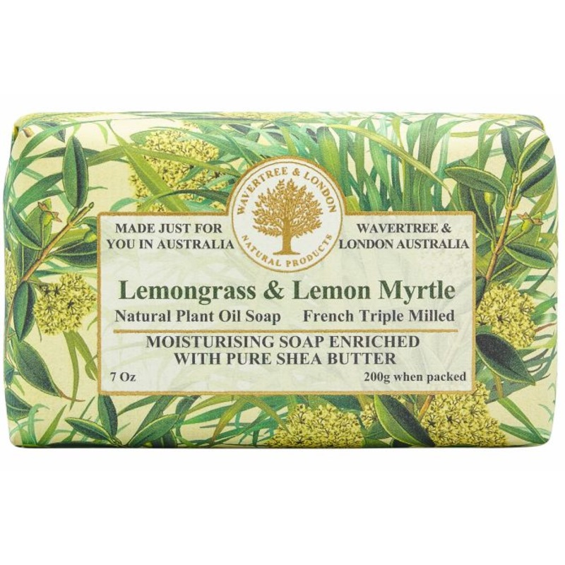 Wavertree & London Soap Lemongrass & Lemon Myrtle 200g