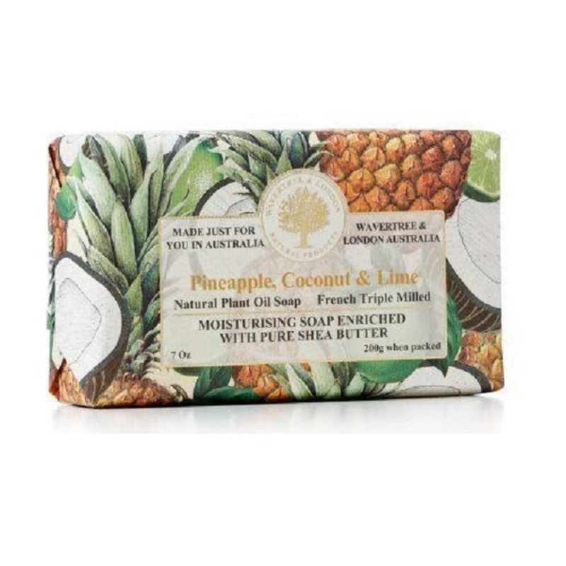 Wavertree & London Soap Pineapple, Coconut & Lime 200g