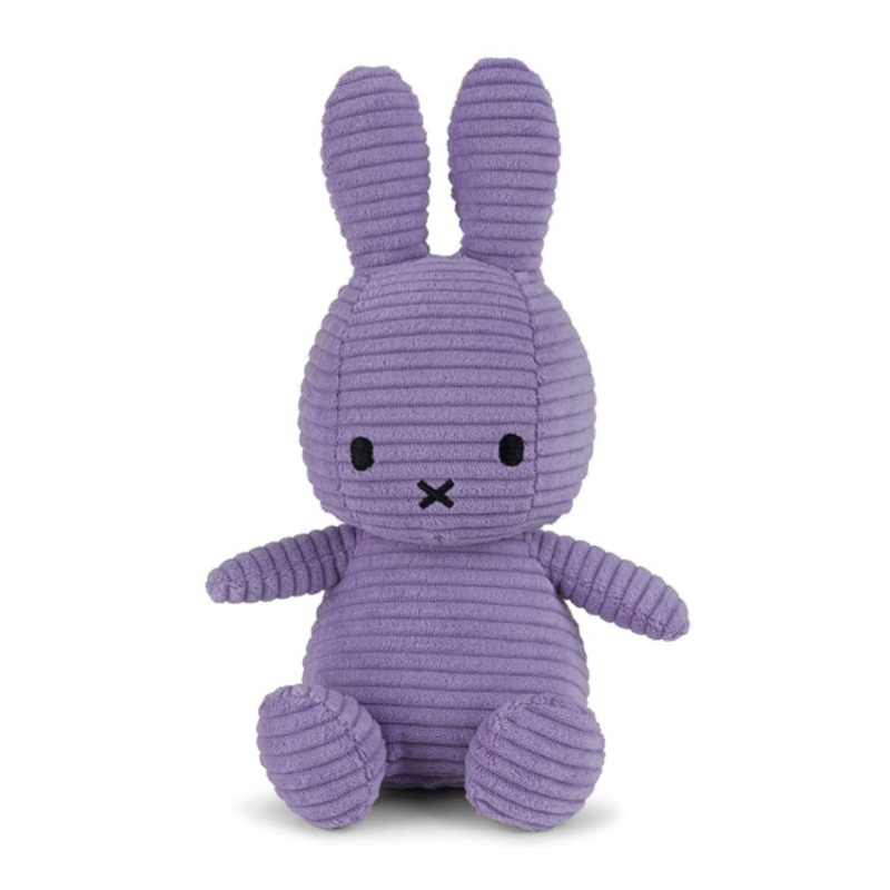 Miffy & Friends Miffy (ECO) Corduroy Dark Purple Ltd. Edition 23cm