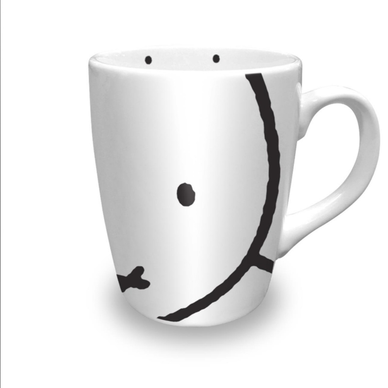 Miffy Mug Relax Miffy Face White 10cm