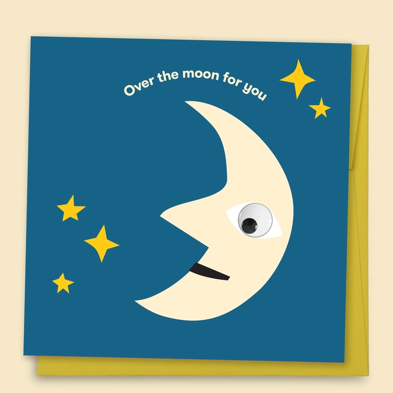 Papernest Over The Moon For You Card