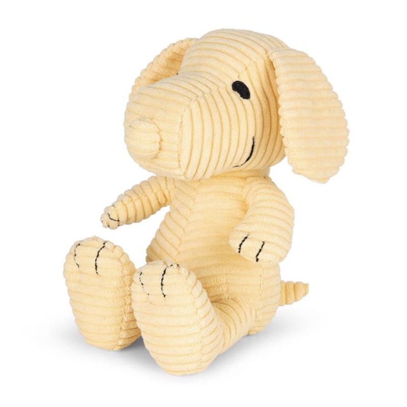 Peanuts Snoopy (ECO) Corduroy Buttercream 19 cm