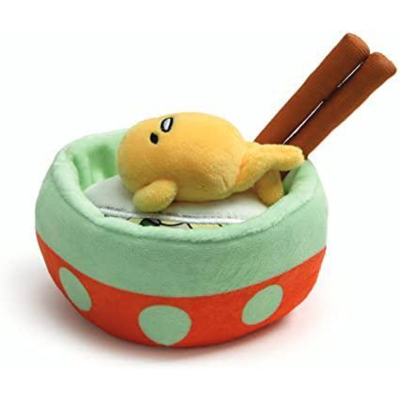 Gudetama Ramen Bowl Plush Toy