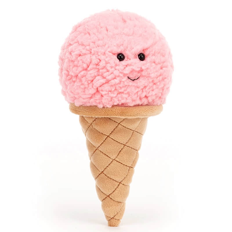 Jellycat Irresistible Ice Cream / Icecream Strawberry 18cm