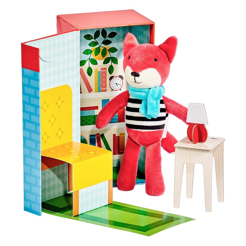 Petit Collage - Frances The Fox Animal Play Set