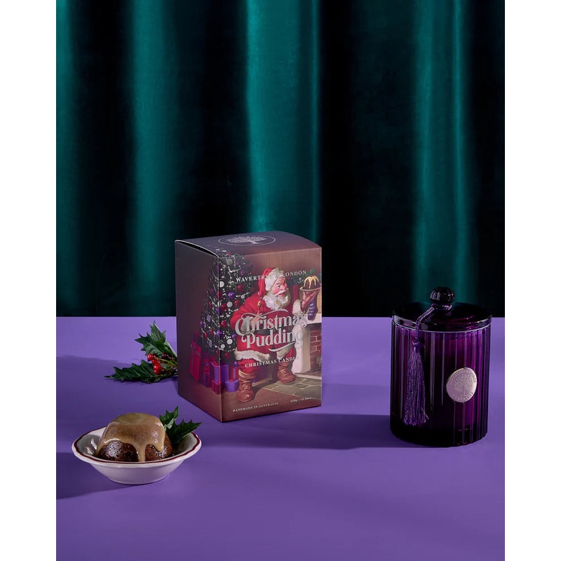 Wavertree & London Candle Christmas Pudding 75 hours 410g