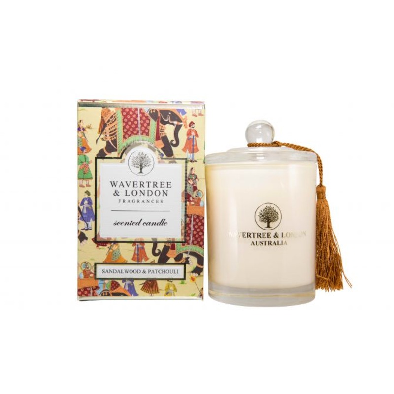 Wavertree & London Candle Sandalwood & Patchouli 60 hours 330g