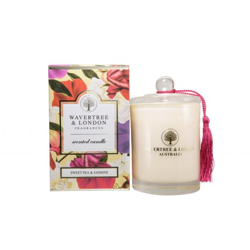 Wavertree & London Candle Sweet Pea & Jasmine 60 hours 330g