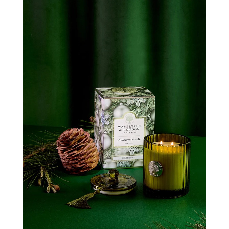 Wavertree & London Candle Winter Pine 75 hours 410g