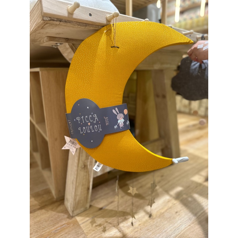 Picca Loulou Moon Yellow with Star 45cm