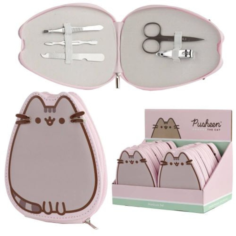 Pusheen Shaped Manicure Set