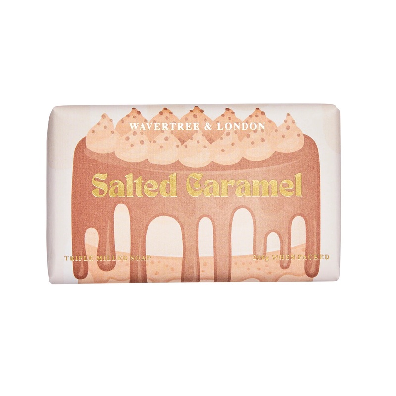 Wavertree & London Soap Salted Caramel Soap Bar 200g