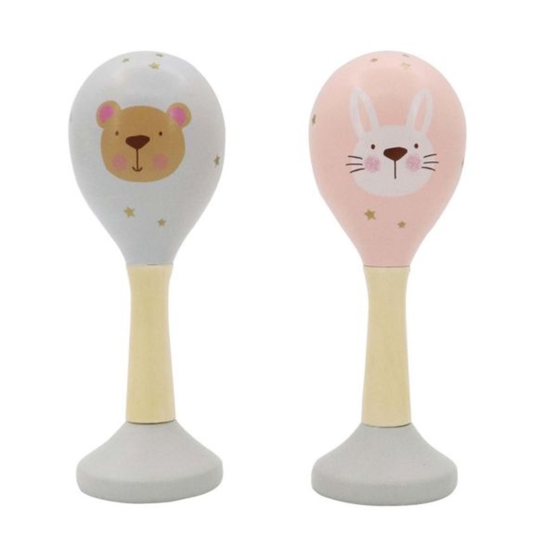 Wooden Baby Maracas