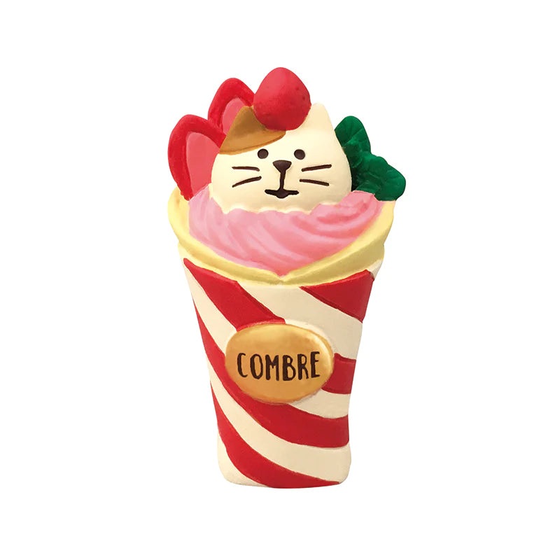 Decole Concombre Figurine - Christmas Party - Strawberry Crpe