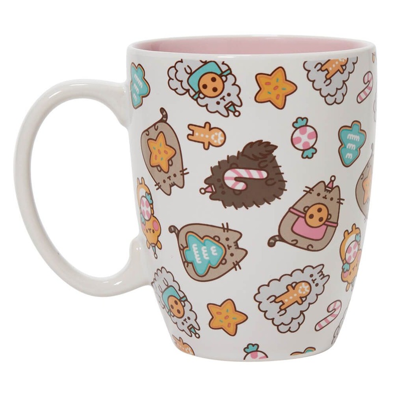 Pusheen Christmas Cookie & Friend Mug