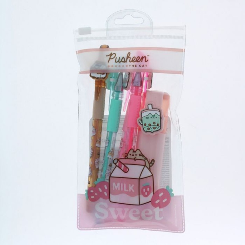 Pusheen Sips: Pen & Highlighter Set