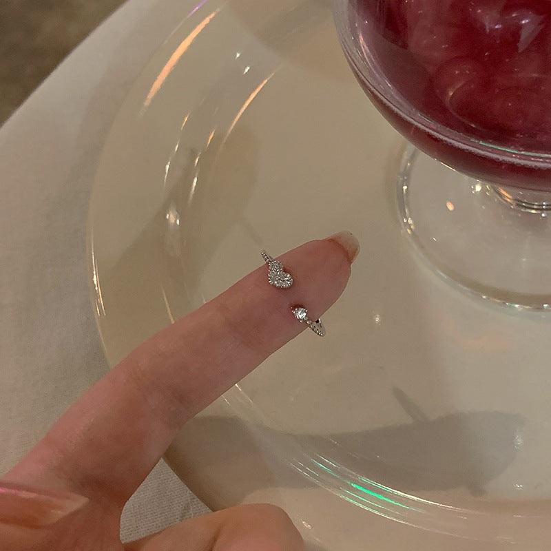 Luninana Ring - Love Stud RIng XX007