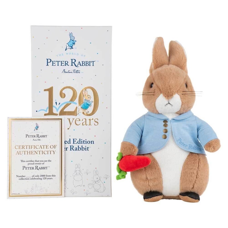 PETER RABBIT 120TH ANNIVERSARY LIMITED EDITION 38CM