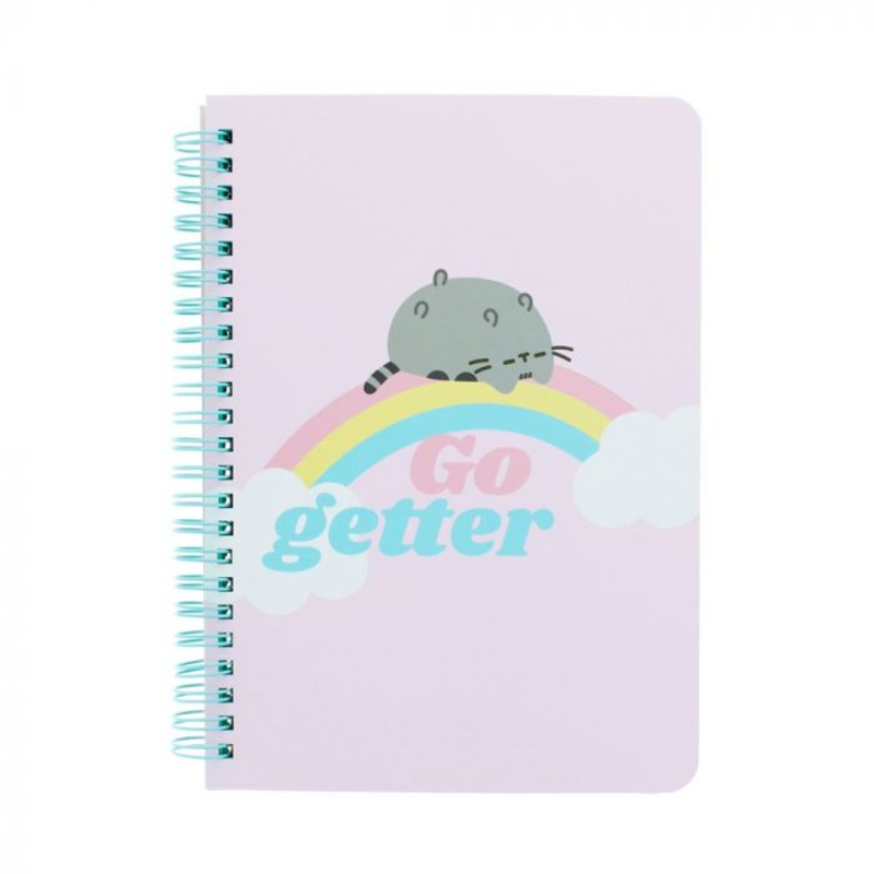 Pusheen Self Care Club: A5 Spiral Notebook