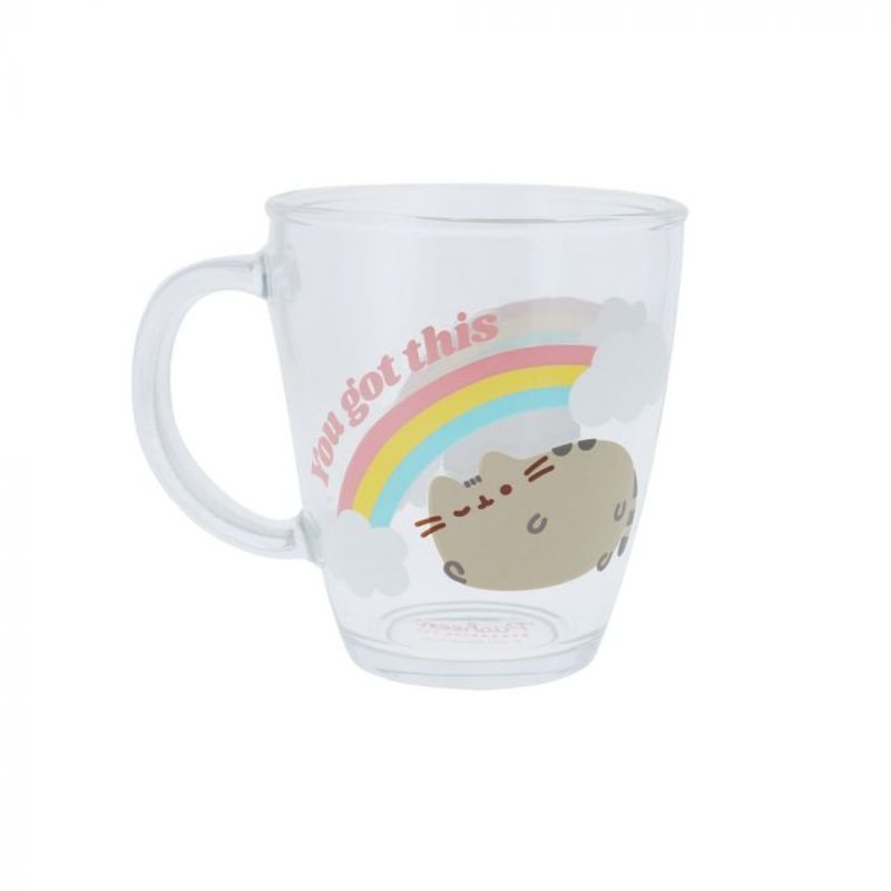 Pusheen Self Care Club: Glass Mug