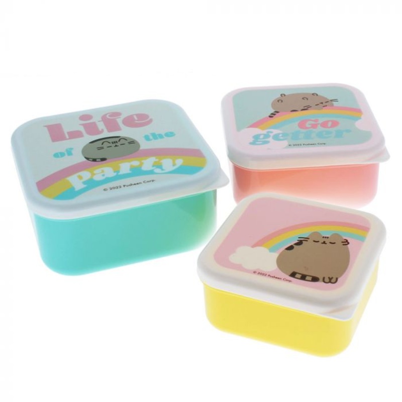 Pusheen Self Care Club: Storage Pots (Set Of 3)