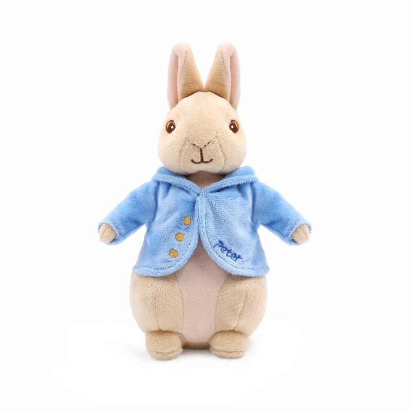 SOFT TOY: SILKY BEANBAG PETER RABBIT PLUSH 22CM