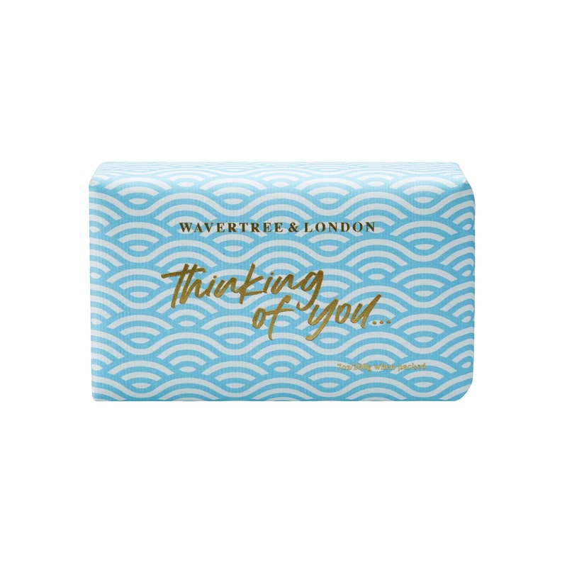 Wavertree & London Soap Thinking of You - Blue - Flower Market Fragrance Soap Bar 200g