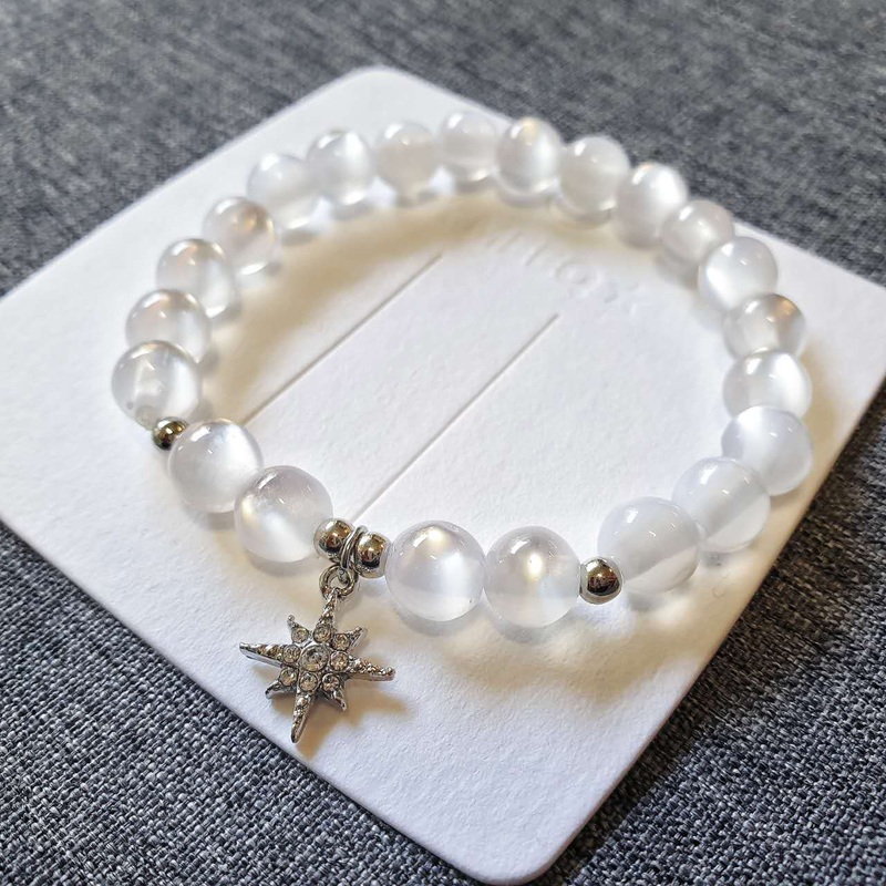 Luninana Bracelet - Moonlight Stone Crystal Star Bracelet YX036