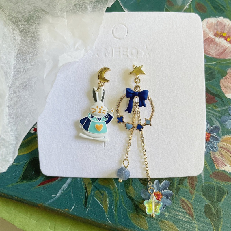 Luninana Earrings - Bunny Jack of Hearts Earrings YBY051