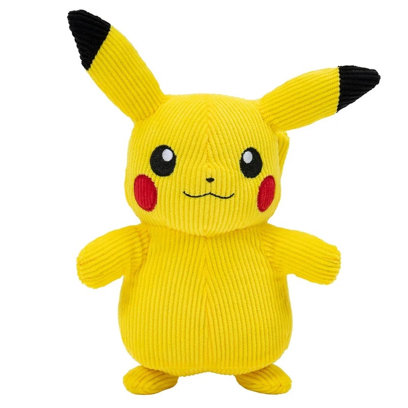 Pokemon 8 Corduroy Plush - Pikachu