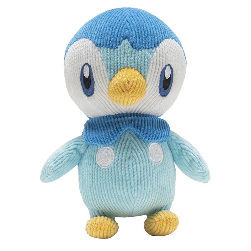 Pokemon 8 Corduroy Plush - Piplup