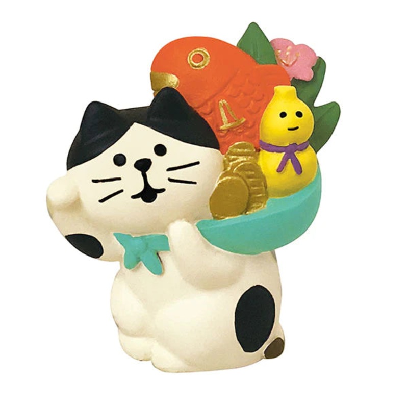 Decole Concombre Figurine - Fuku Mono - Luck Beckoning Cat