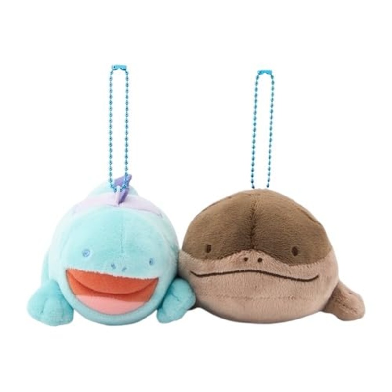 Pokemon Center Original Magnetic Plush Keychain Quagsire Clodsire Japan Edition