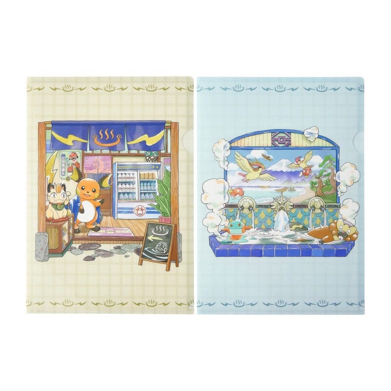 A4 Clear File (Set of 2) - Pokmon Sento~
